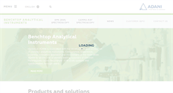 Desktop Screenshot of lab.adanisystems.com